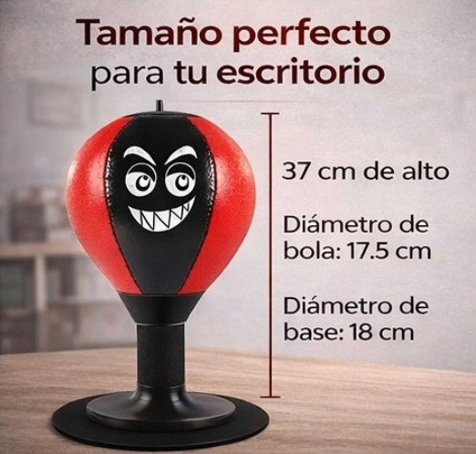 Desk Punch - Pelota de Boxeo Antiestrés
